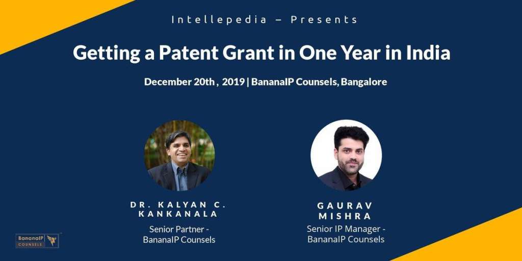 Getting a Patent Grant in One Year in India