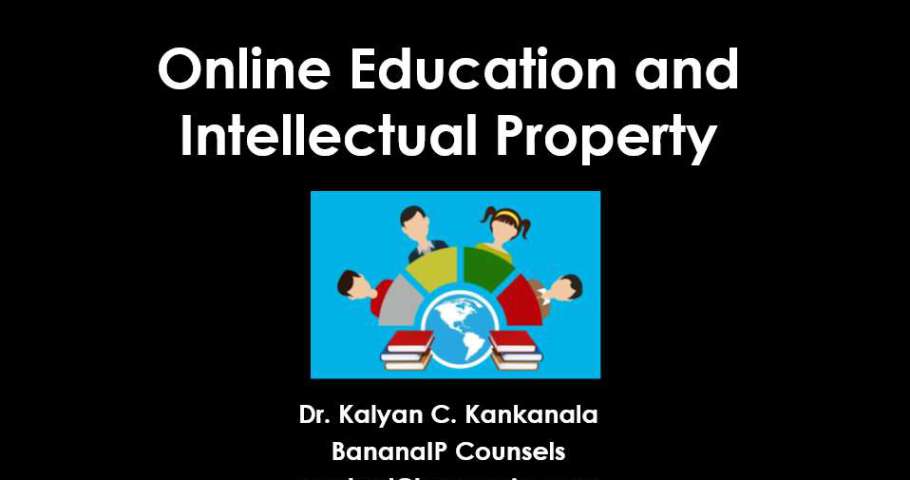 Online Education and Intellectual Property Issues