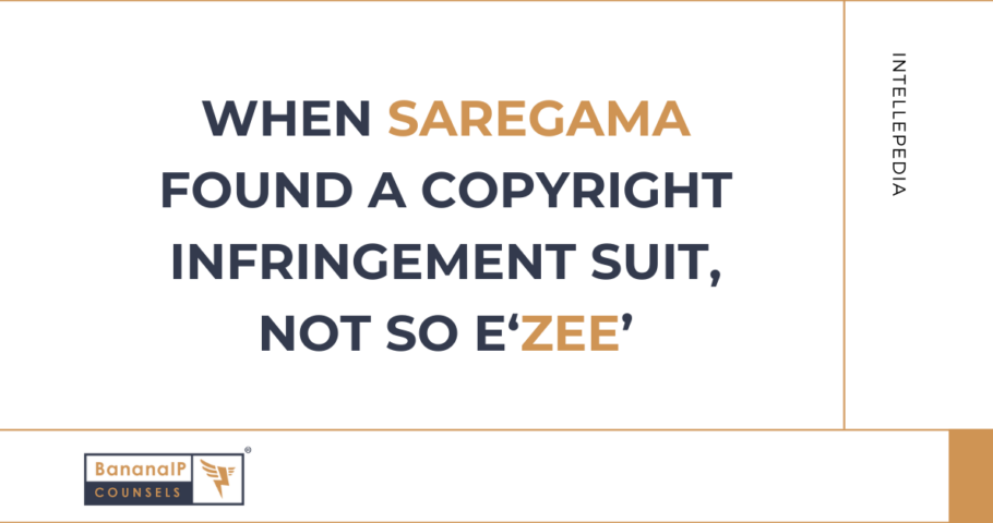 When Saregama found a copyright infringement suit not so e'Zee'