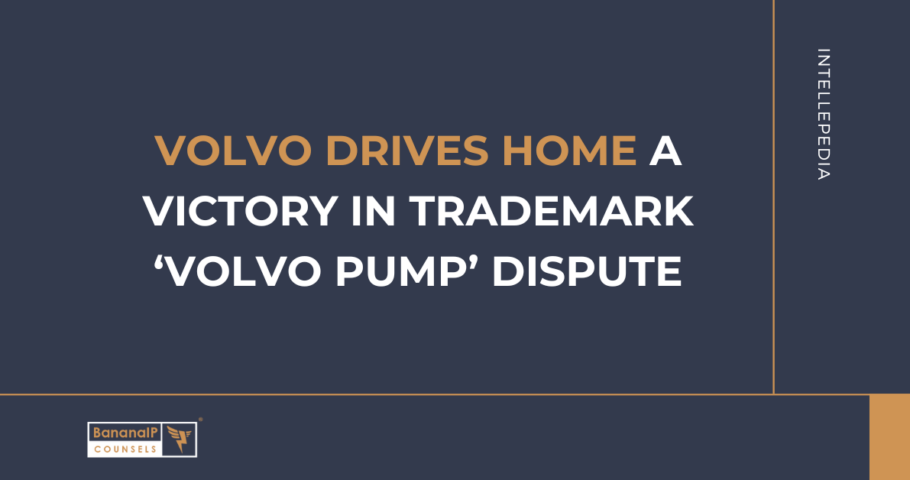 Volvo drives home a victory in Trademark ‘Volvo Pump’ dispute