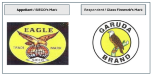 Comparison of Appellant's and Respondent's Trademarks