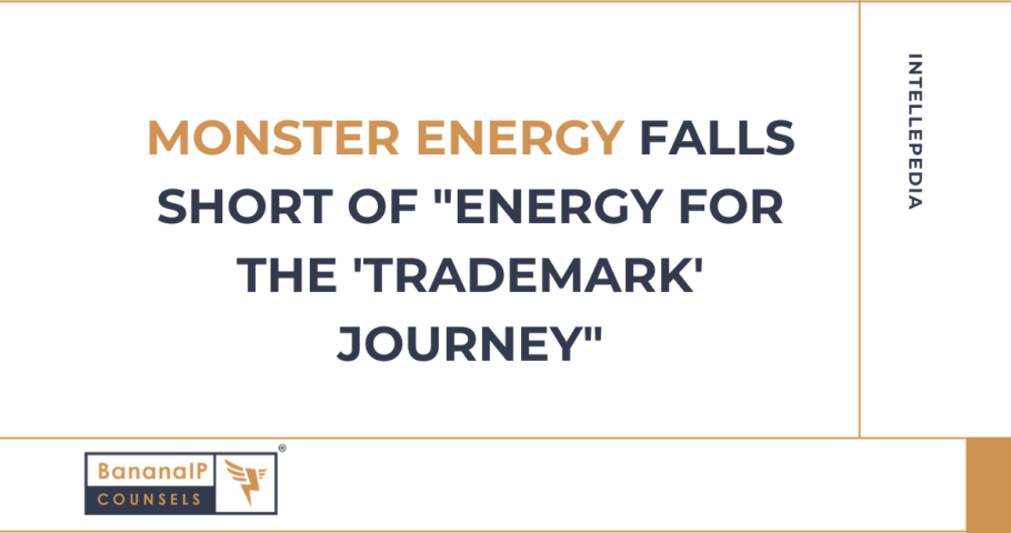 Monster Energy falls short of "Energy for the 'Trademark' Journey"