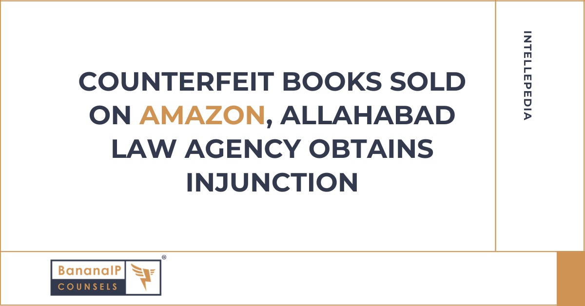 Counterfeit books sold on Amazon, Allahabad Law Agency obtains injunction